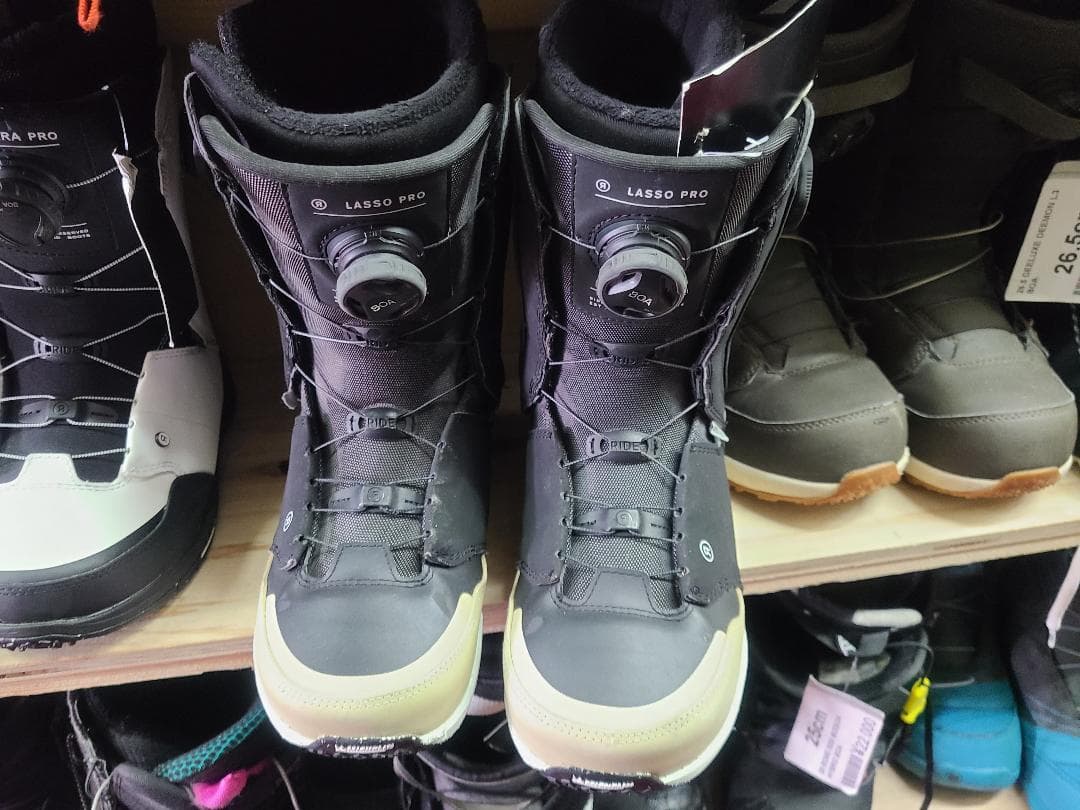 スノーボード 26.5 RIDE LASSO PRO 2025