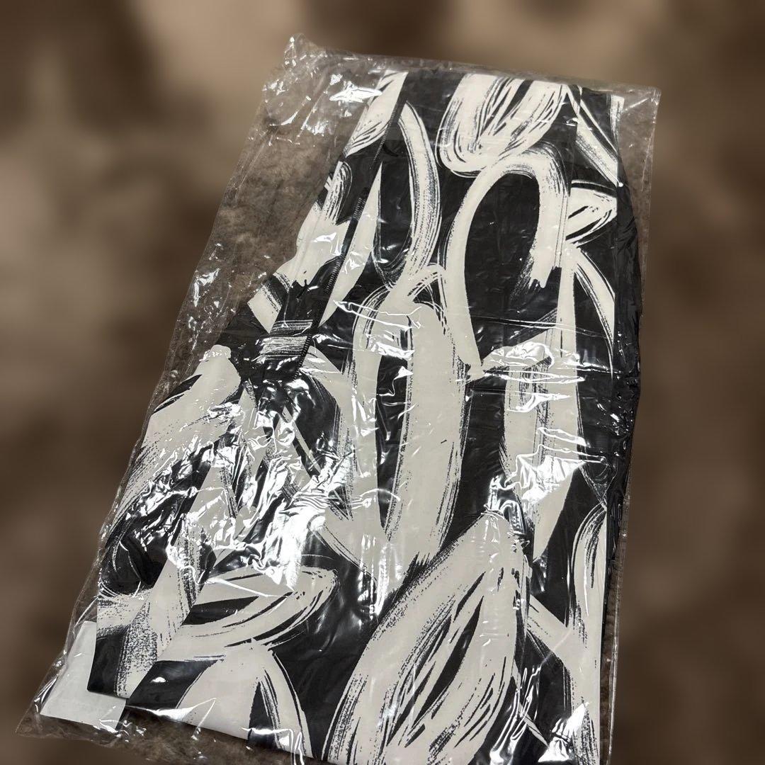 SUKALA パートプリントサイドギャザーレギンス L LAVA