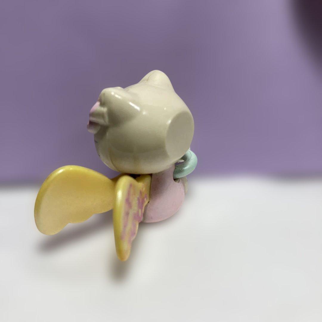 希少、キラキラウィングクリップフィギュア　マグネット　激レア　ハローキティ