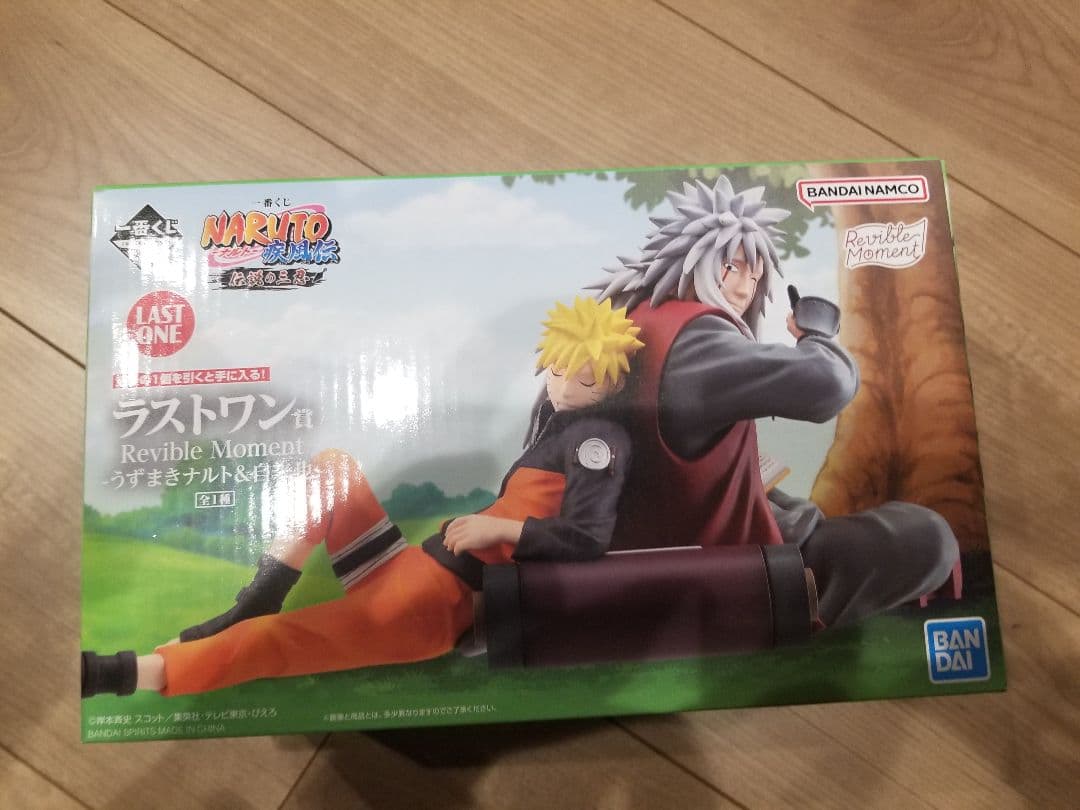 【新品未開封】一番くじ NARUTO ラストワン賞　ナルト & 自来也