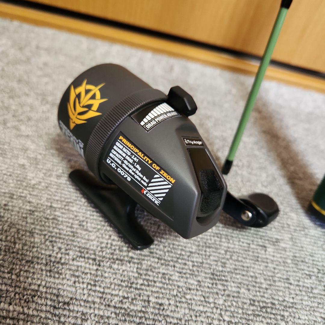 機動戦士ガンダム スピンキャスト　リール ジオン軍仕様　五十鈴工業