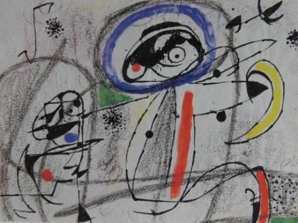 JOAN MIRO、COMPOSITION、海外版超希少レゾネ、新品額装付