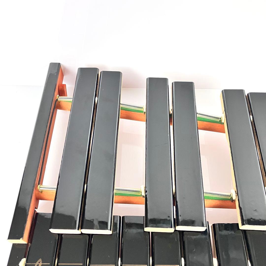 YAMAHA　卓上木琴　No.185　箱、マレット付き　①