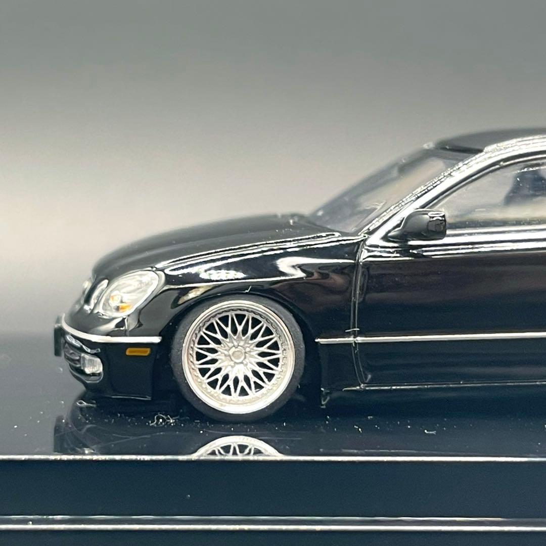 1/64 ホビージャパン レクサス GS430 ミニカー改造vipカー