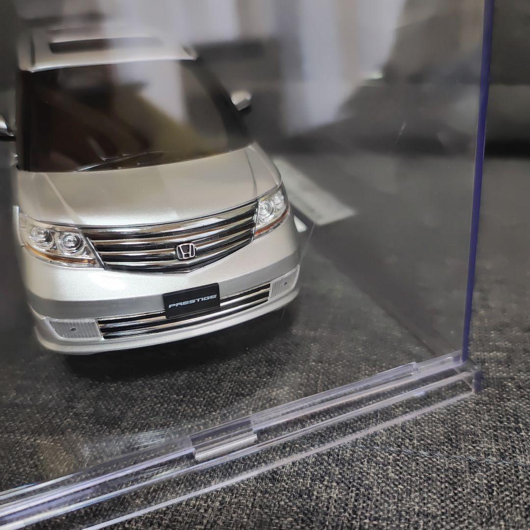 ホンダ エリシオンプレステージ ミニカー カラーサンプル シルバー 非売品 希少