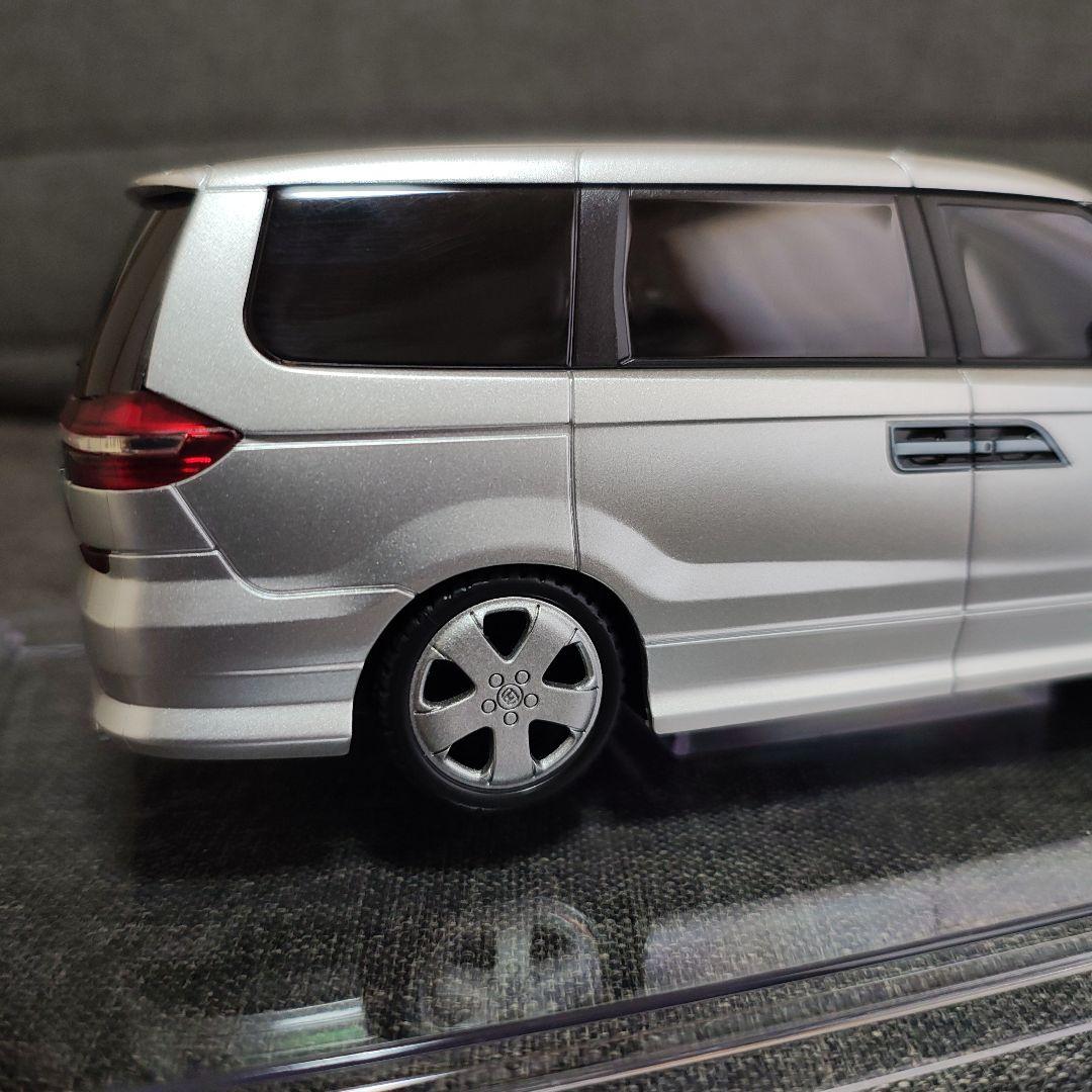 ホンダ エリシオンプレステージ ミニカー カラーサンプル シルバー 非売品 希少