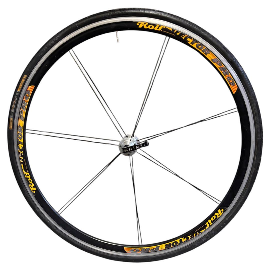 Rolf Vigor PRO ロードバイクフロントホイール 1本リムブレーキ