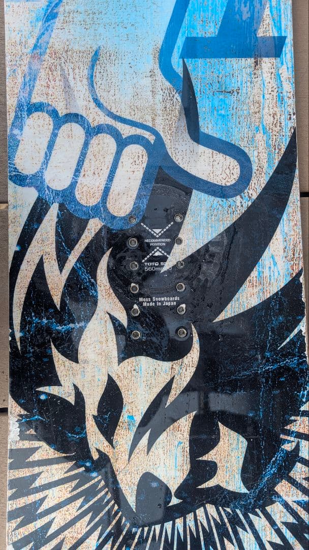 MOSS スノーボード TOTO　153.5