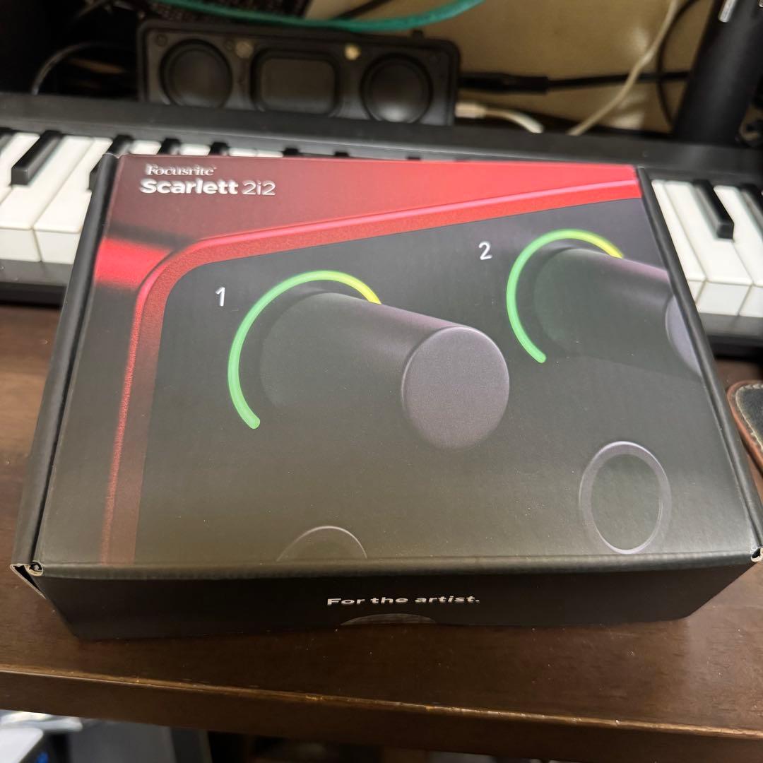 DTM・DAW Focusrite Scarlett 2i2 4th gen