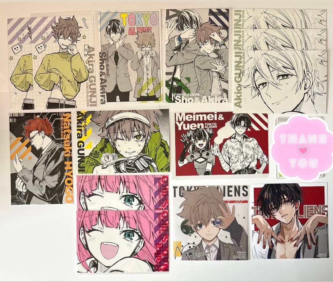 東京エイリアンズ 雨宮 天空橋 クリカ ポスカ 缶バッジ