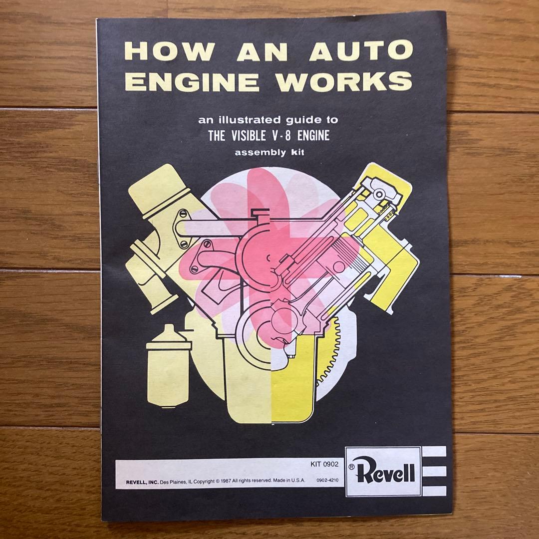 REVELL Visiblle V8 エンジン模型　1/4スケール