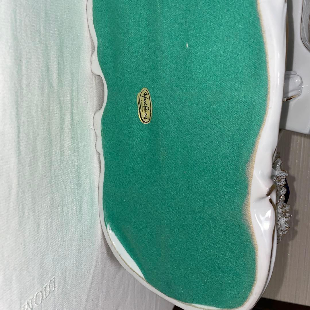 加藤工芸 ドレスドール陶器人形　バイオリンとピアノ