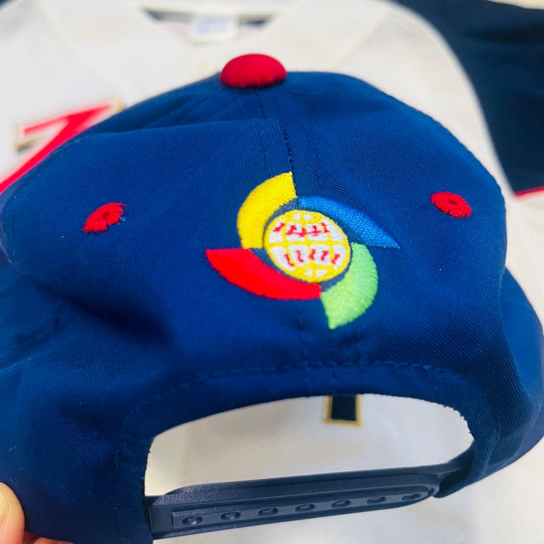 第1回 WBC 岩村明憲 ユニフォーム ニューエラ 日本代表 野球 刺繍