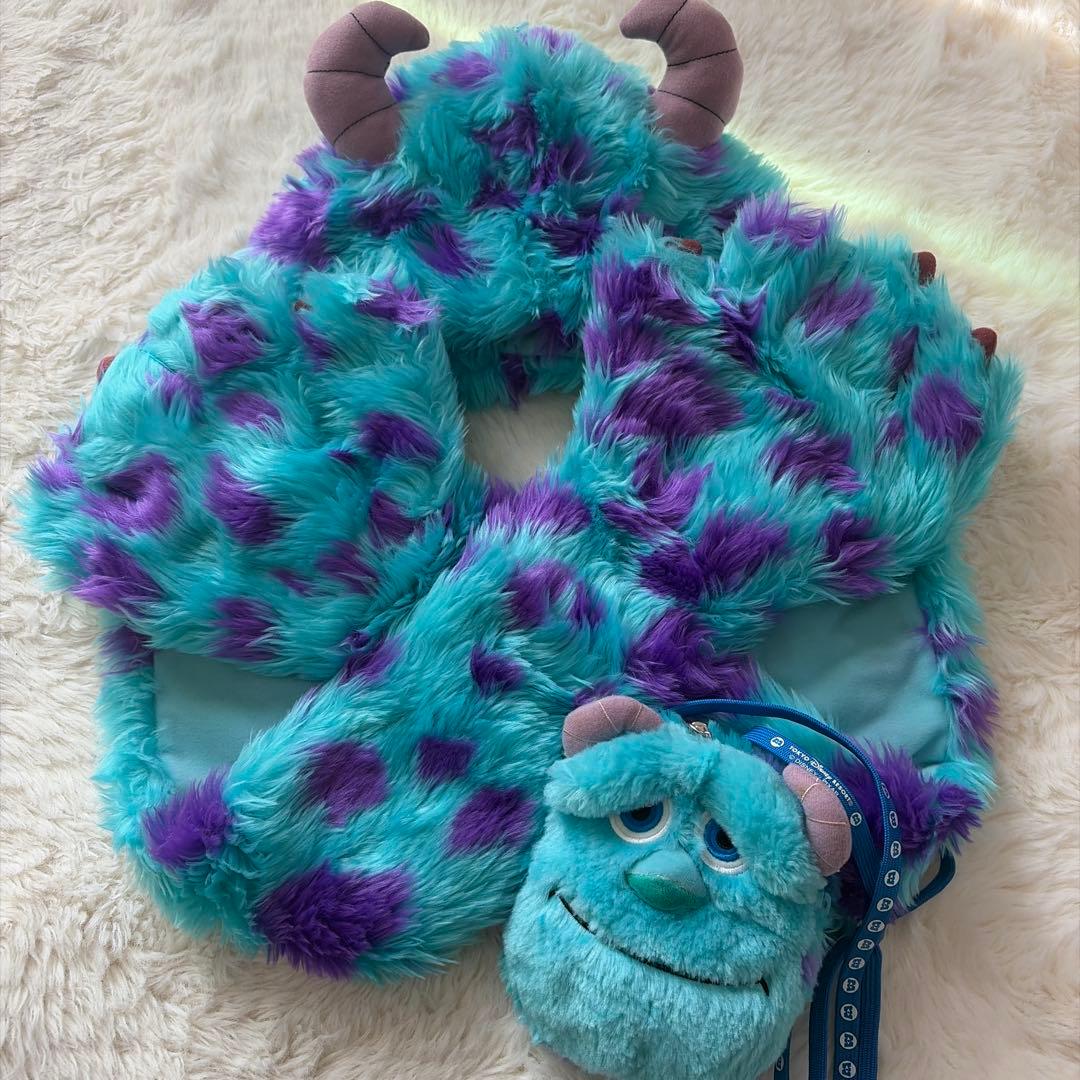 ディズニー マフラーキャップ サリー ポシェット