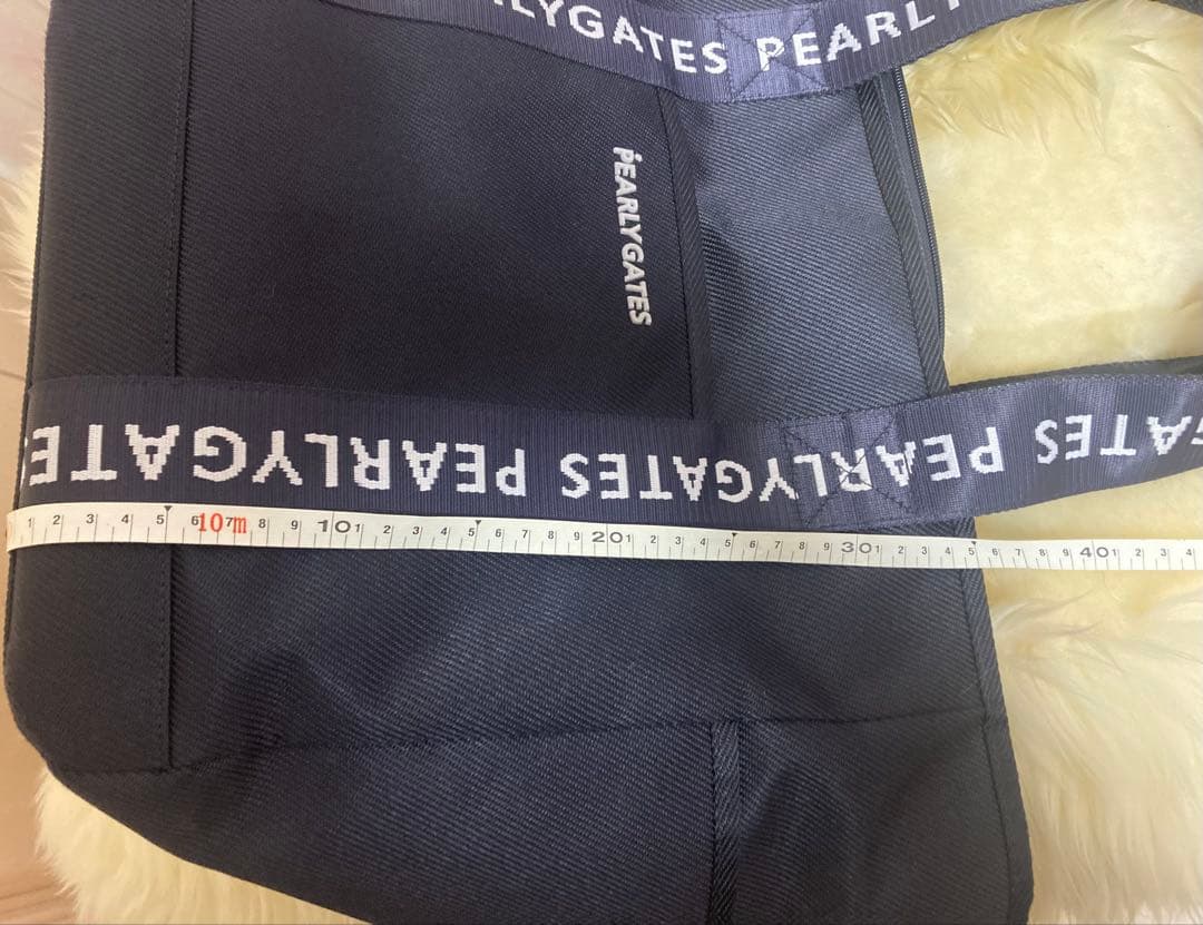 【美品】PEARLY GATES パーリーゲイツロッカーバッグ 大型 ネイビー