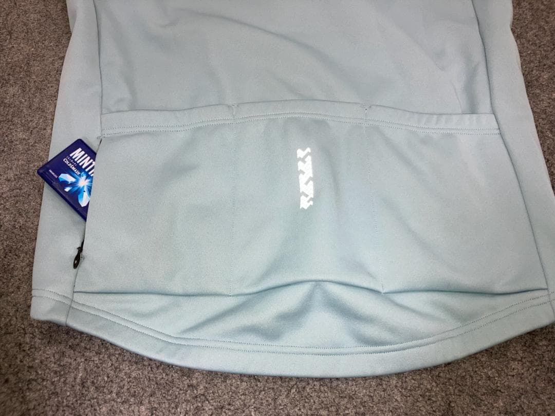 SHIMANO シマノ エレメント サイクリングジャケット ブルー asia s