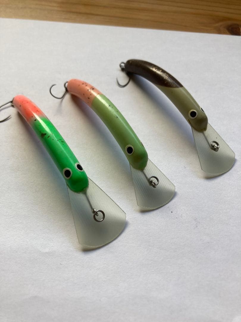 エリアトラウト　ニョロ系ルアー ジサクラ 3個セット