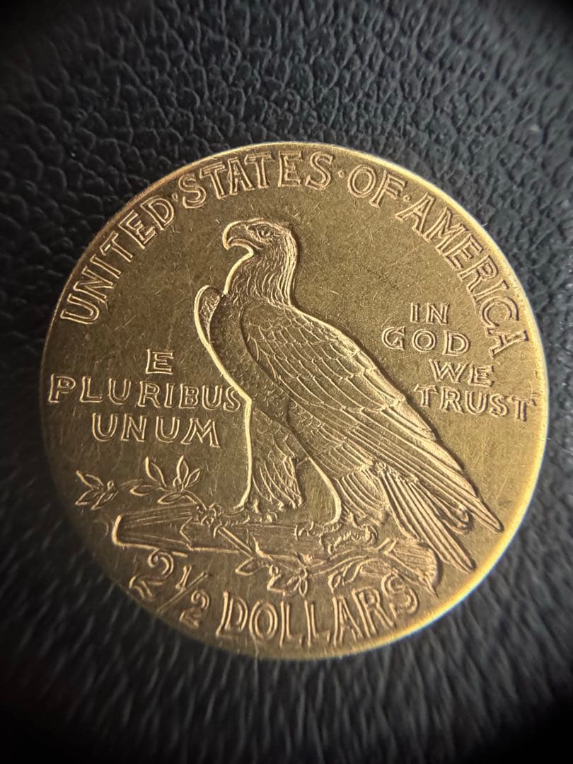 1914インディアン金貨　K21.6 2.5ドル 2 2/1