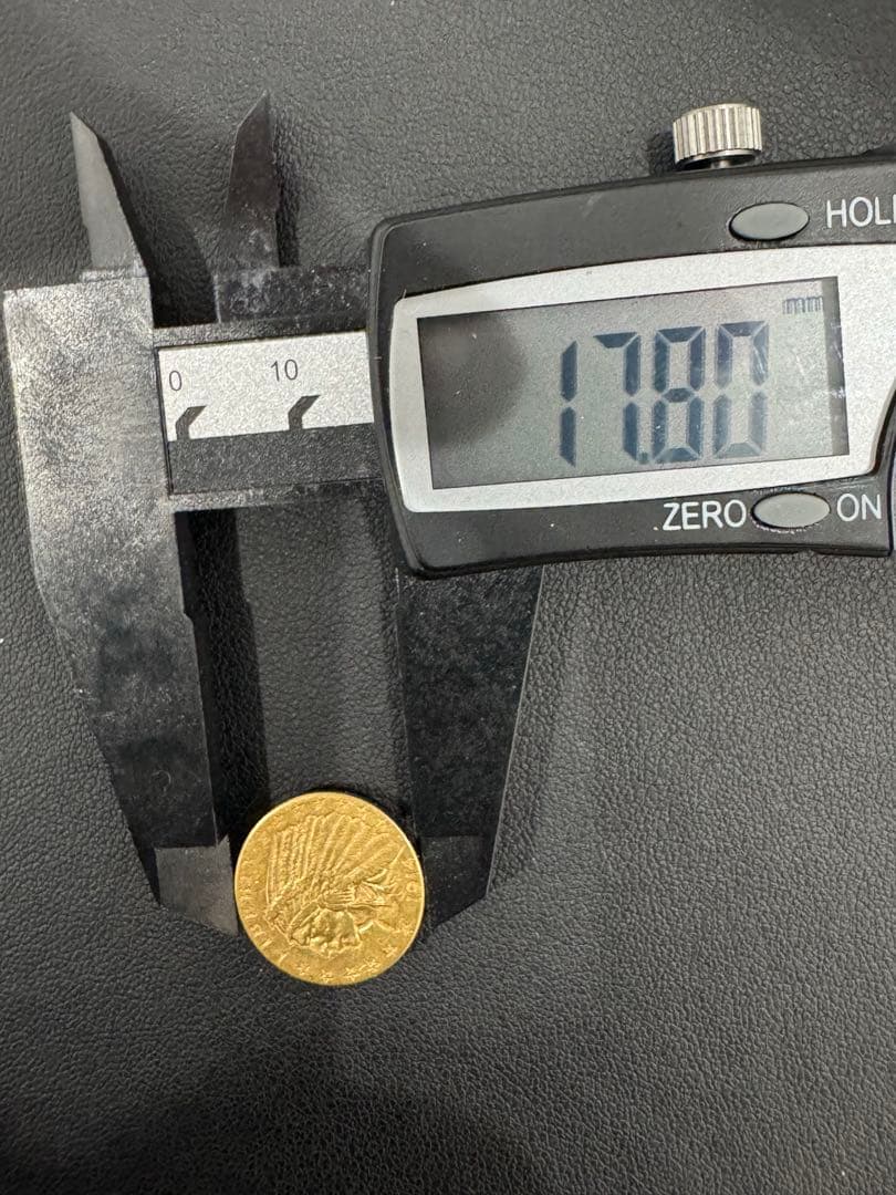 1914インディアン金貨　K21.6 2.5ドル 2 2/1