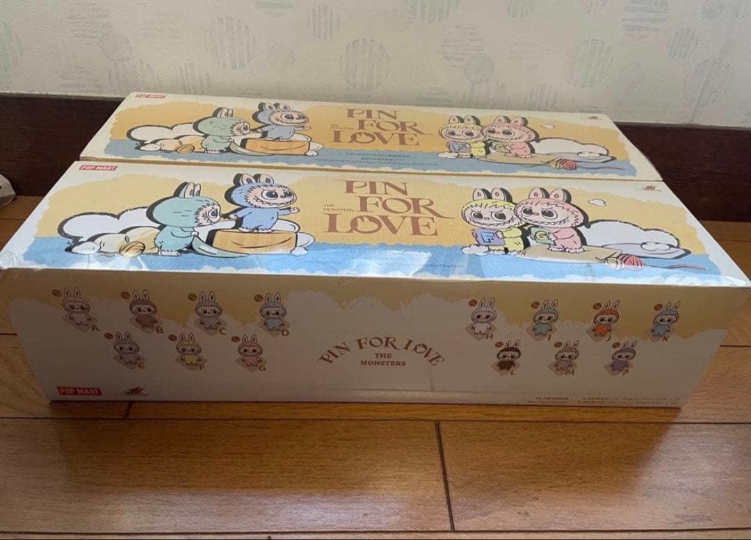 ラブブPIN FOR LOVE シリーズ アソートボックス2箱