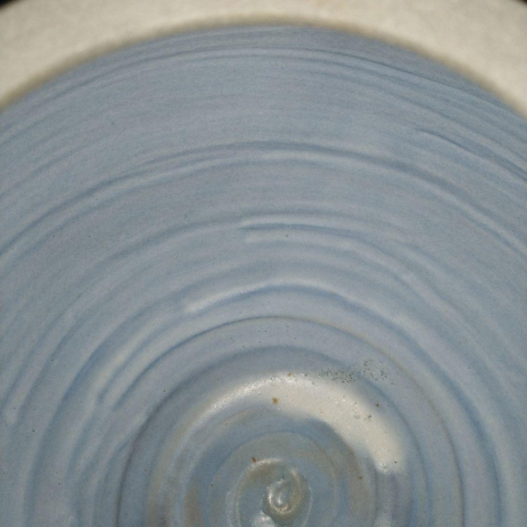 NO561 尾形香三夫 練上陶芸 花瓶(壺型) 銘有り「香」