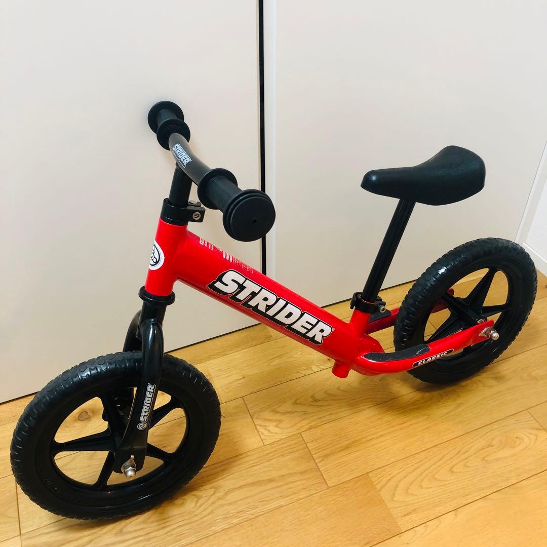 【送料無料】【美品】ストライダー 12インチ classic　クラシック　レッド