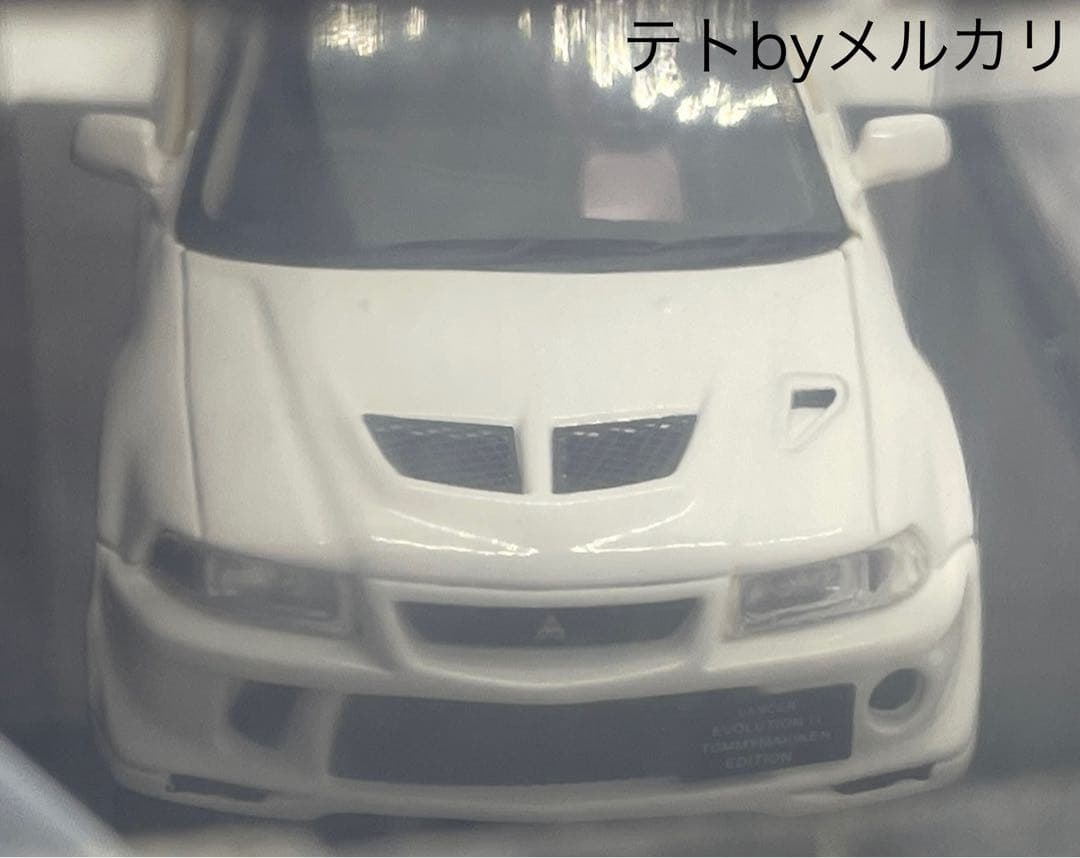 1/43 絶版WITS 三菱 ランサーエボリューション VI トミーマキネン 白