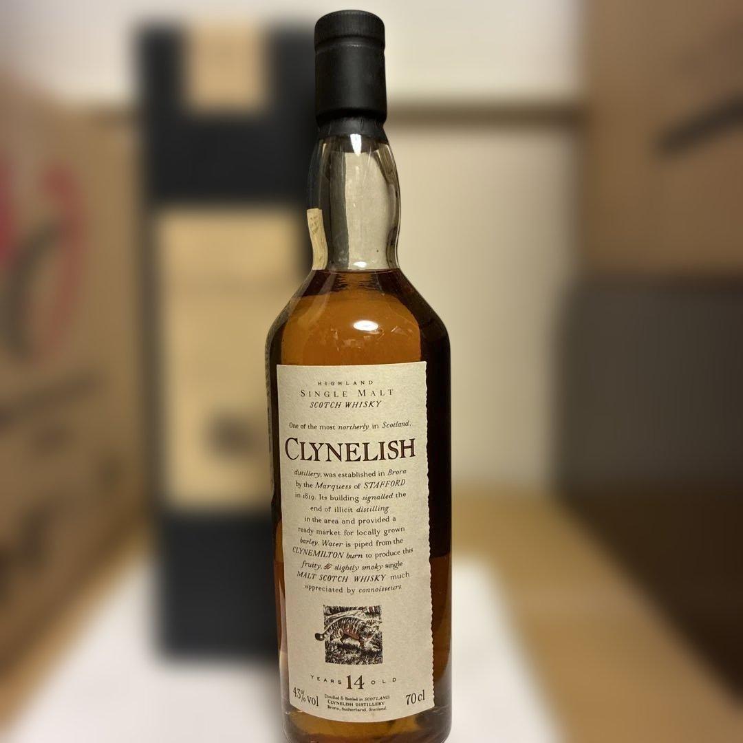 花と動物シリーズ　クライヌリッシュ14年　43% 700ml