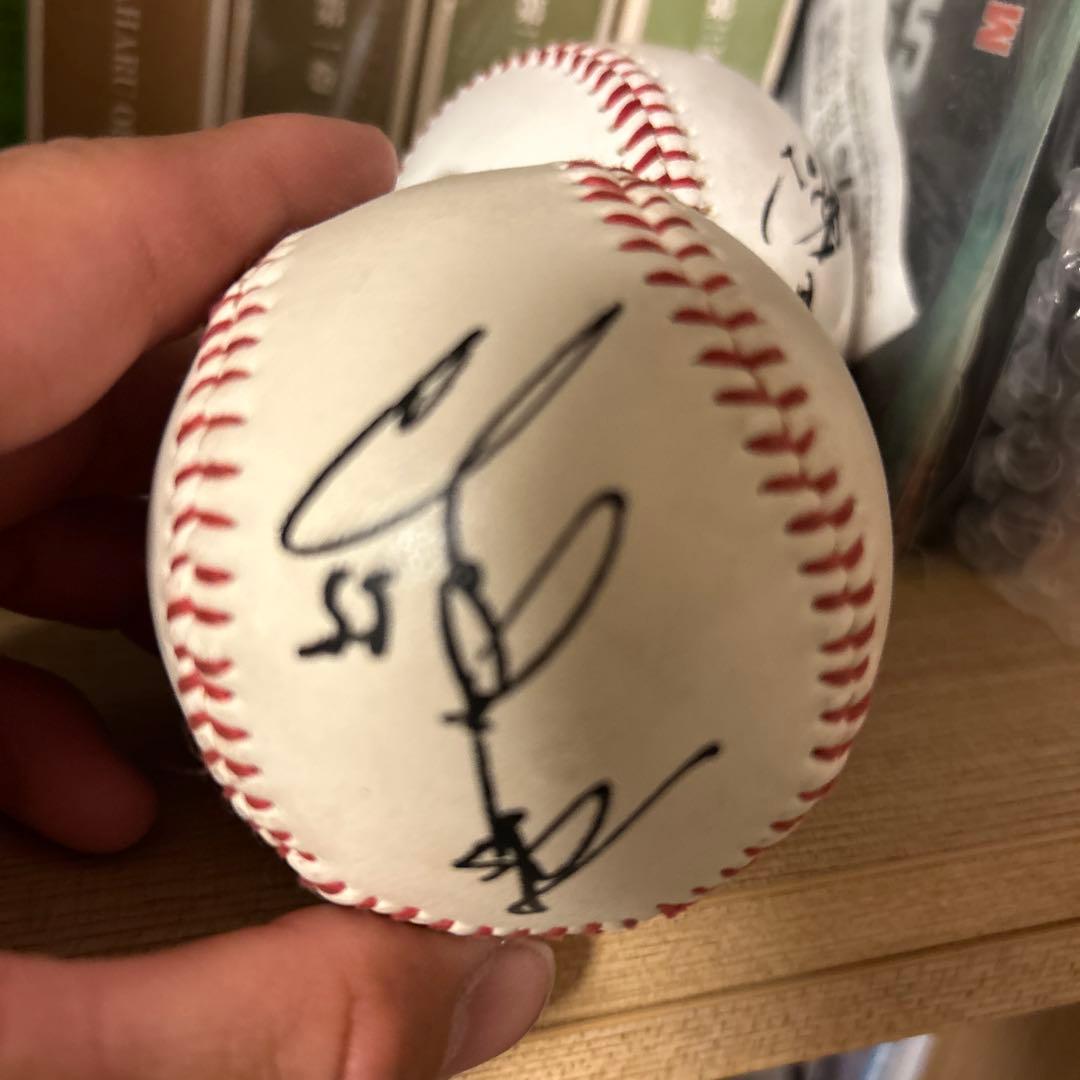 サイン入り公式野球ボール
