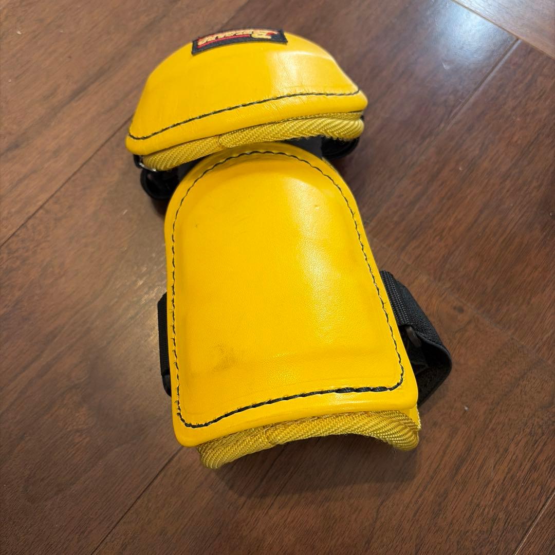 イエロー エルボーガード ベルクロ式