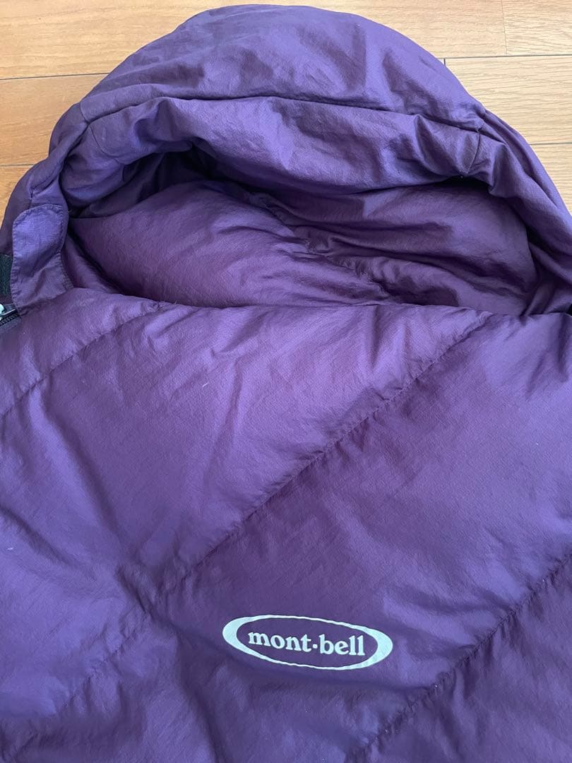 モンベル　超軽量　ダウンシュラフ　ULスパイラルダウンハガー#7