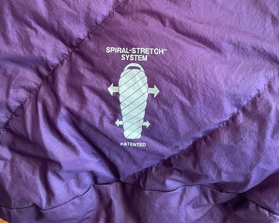 モンベル　超軽量　ダウンシュラフ　ULスパイラルダウンハガー#7