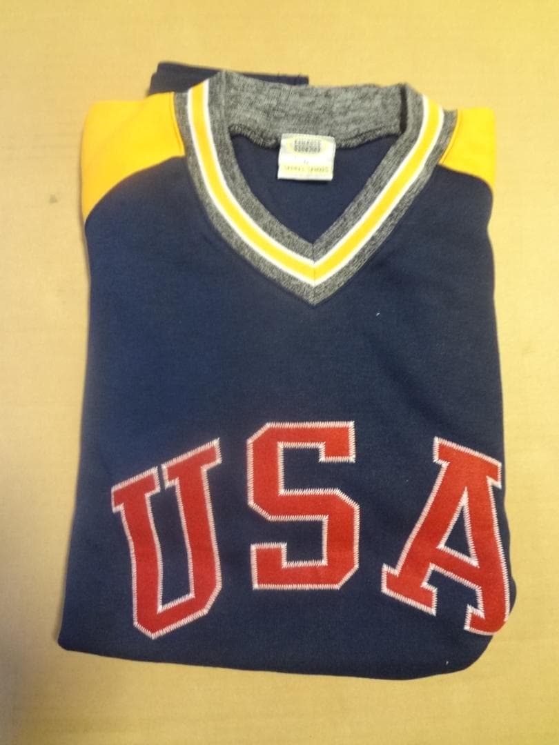 USAロゴ入りアメリカンフットボールシャツ