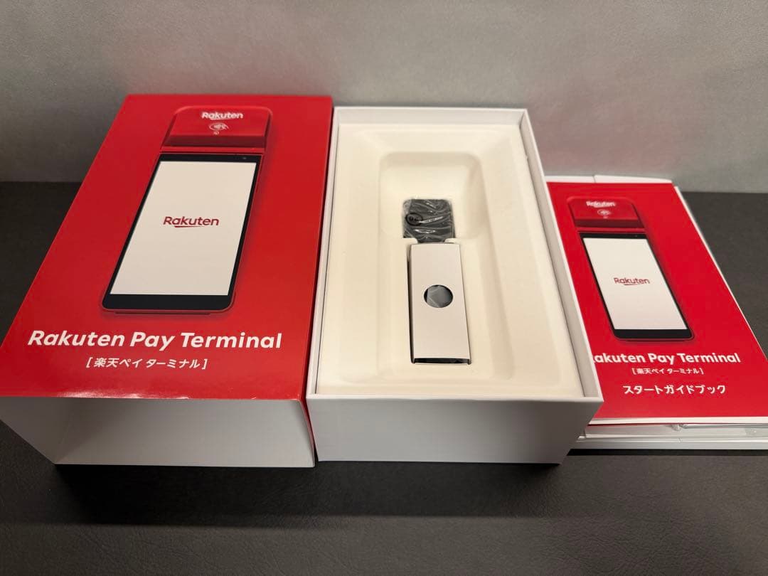 ★新品 楽天ペイ ターミナル 本体 白 クレジット タッチ 決済端末★