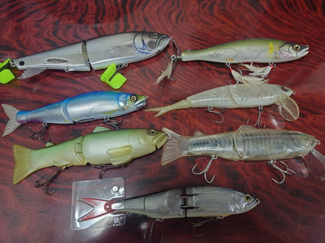 バス釣り引退セット　ビッグベイトセットA