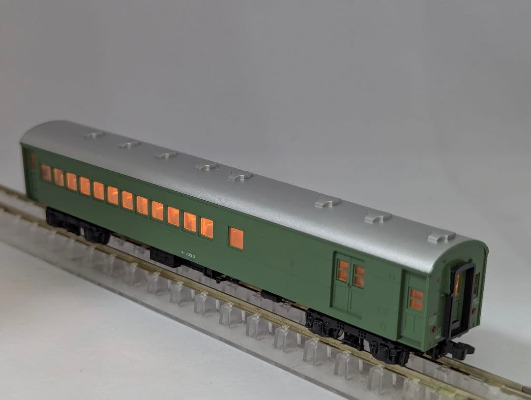 KATO　特急 はと 青大将編成　７両　全車室内灯　Nゲージ