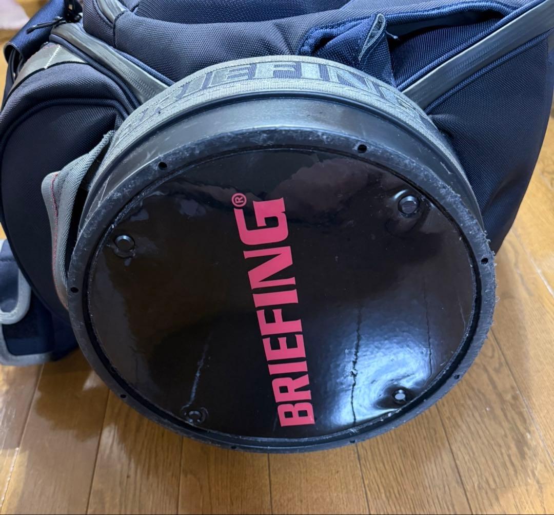 ノ*ガ様 ブリーフィング BRIEFING キャディバッグ CR-3 03　ネイ