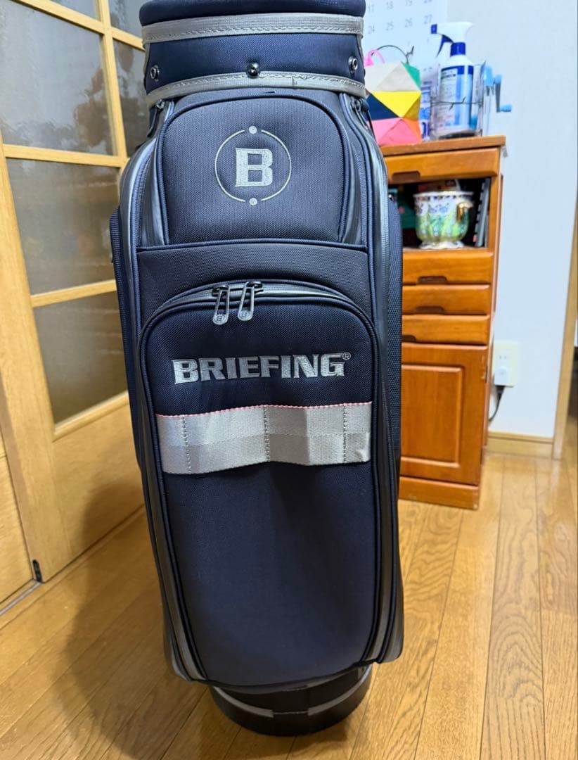 ノ*ガ様 ブリーフィング BRIEFING キャディバッグ CR-3 03　ネイ