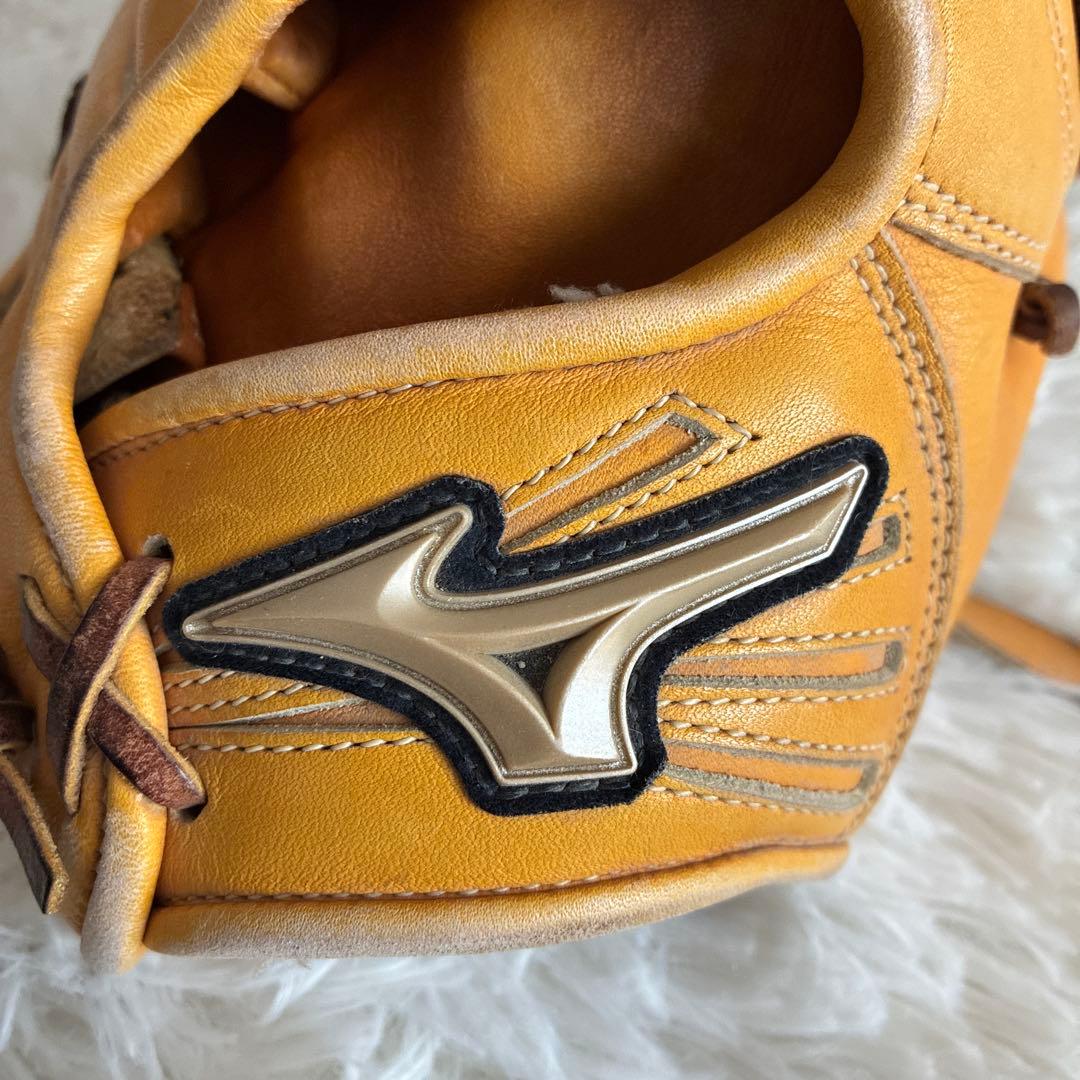 【型付け済・即戦力】ミズノ グローバルエリート GA 軟式グローブ 内野手用