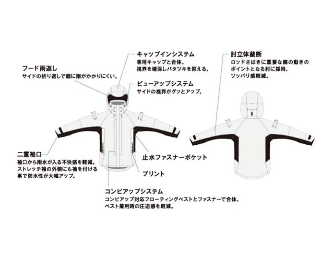 ダイワ レインマックス ハイパー ハイロフト ウィンタースーツ DW-3406