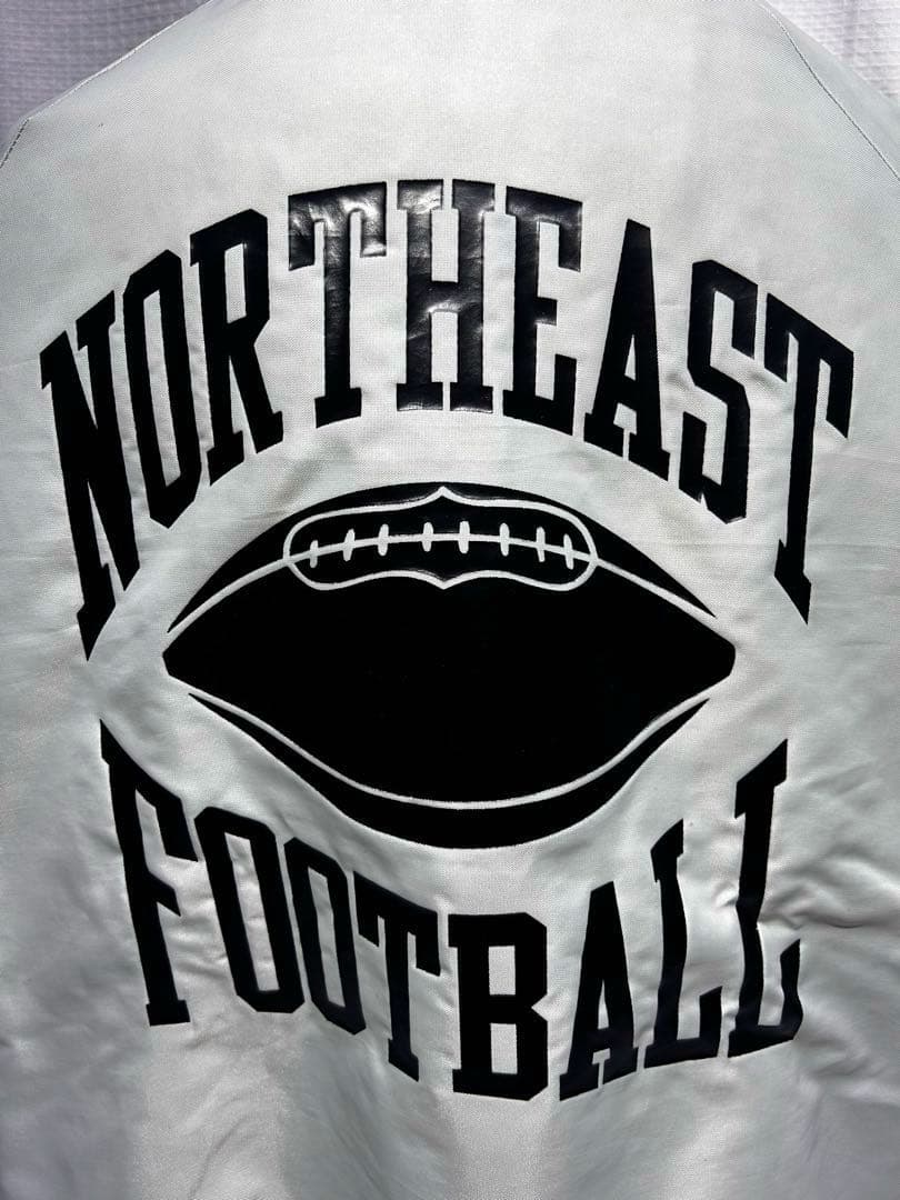 ビンテージ DeLONG デロング70s80sナイロンスタジャン アメフトXL