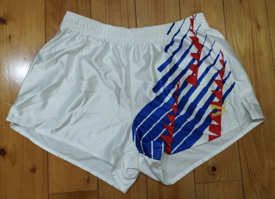 【即購入OK】日本代表アウェイ長袖短パンセット ドーハの悲劇 プーマ製 サイズO