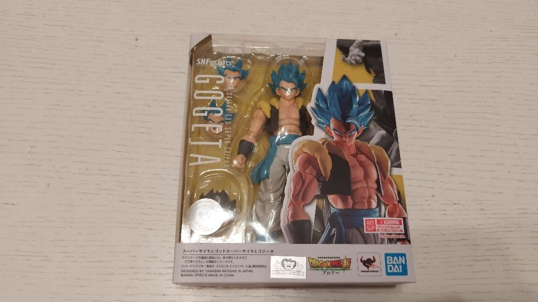 S.H.フィギュアーツ スーパーサイヤ人ゴッドスーパーサイヤ人ゴジータ　未開封