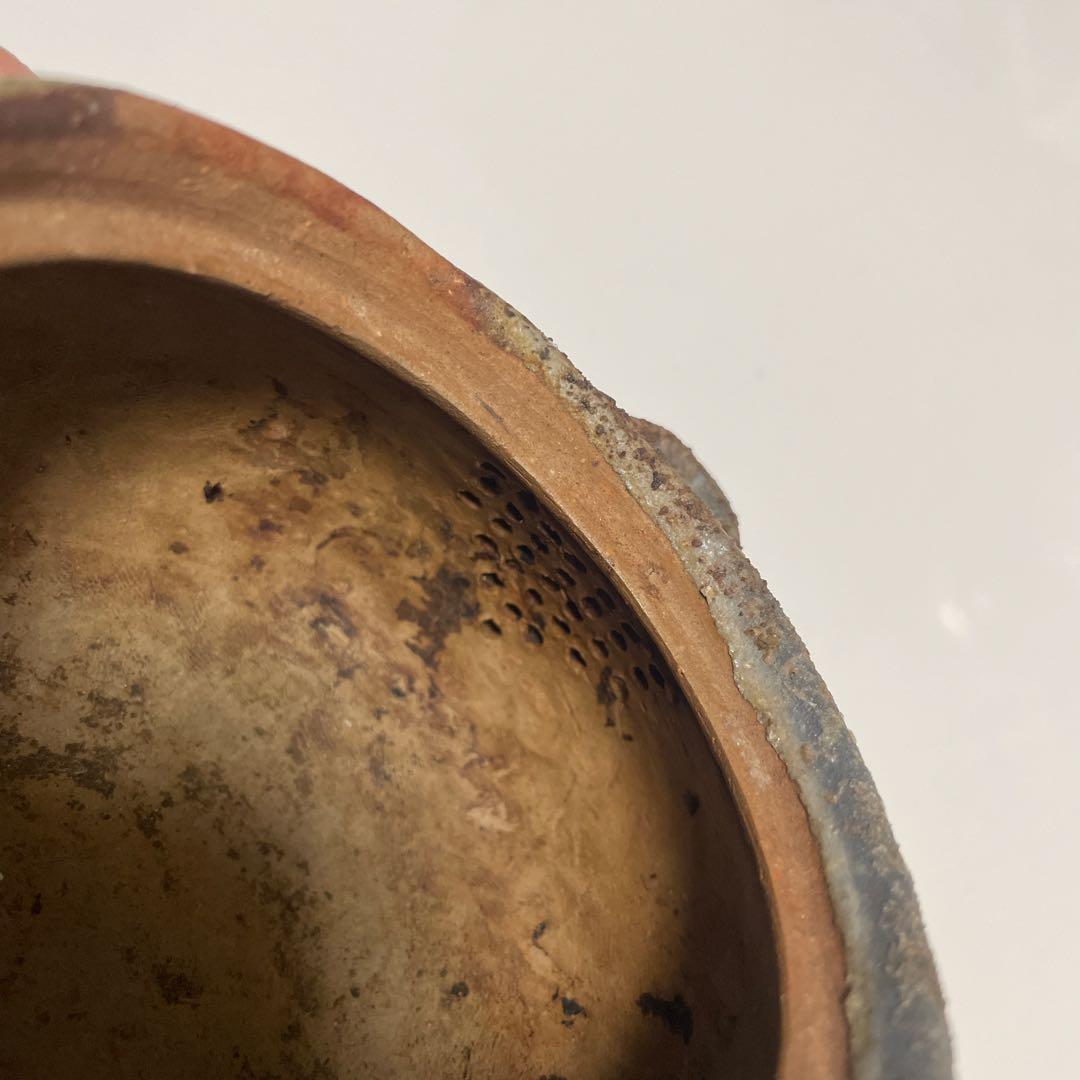 備前焼　宝瓶（陶印あり）