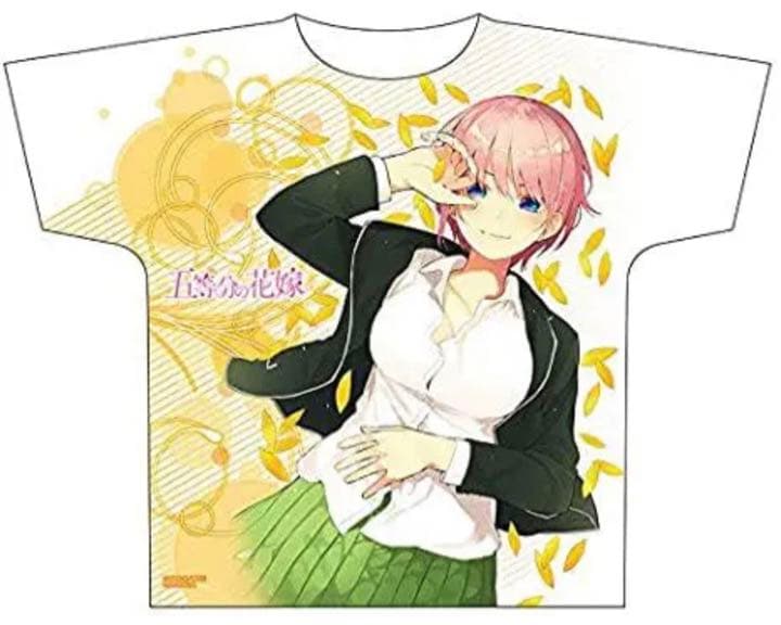 五等分の花嫁　フルグラフィックTシャツ　4種セット　初期　原作絵