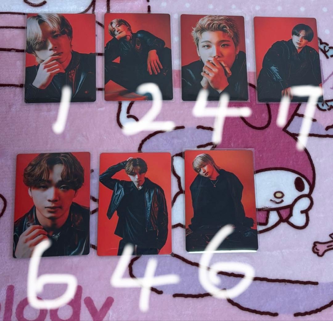 BE:FIRST オンラインくじ フォトカード バラ売り