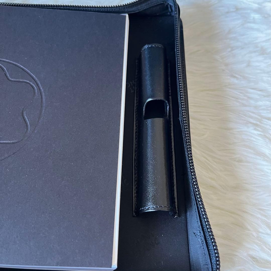 【希少】100周年 MONTBLANC　モンブラン　レザー　ノートブック　手帳