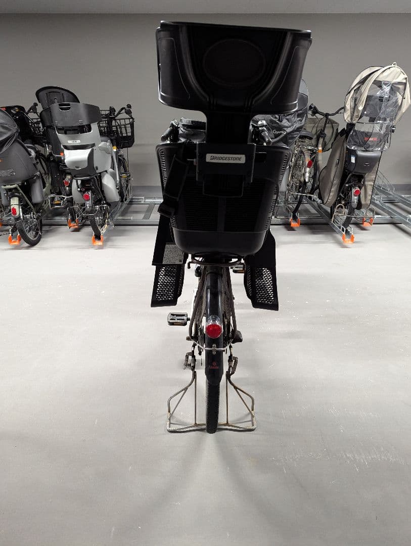 YAMAHA PASリトルモア 電動アシスト前後チャイルドシート付き 引取限定