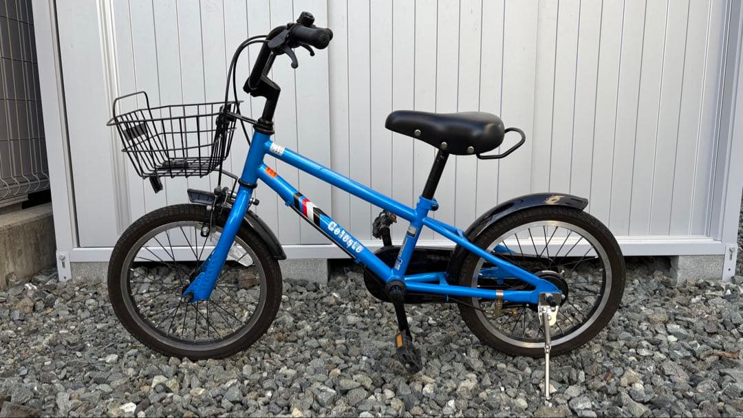 子供用自転車 青