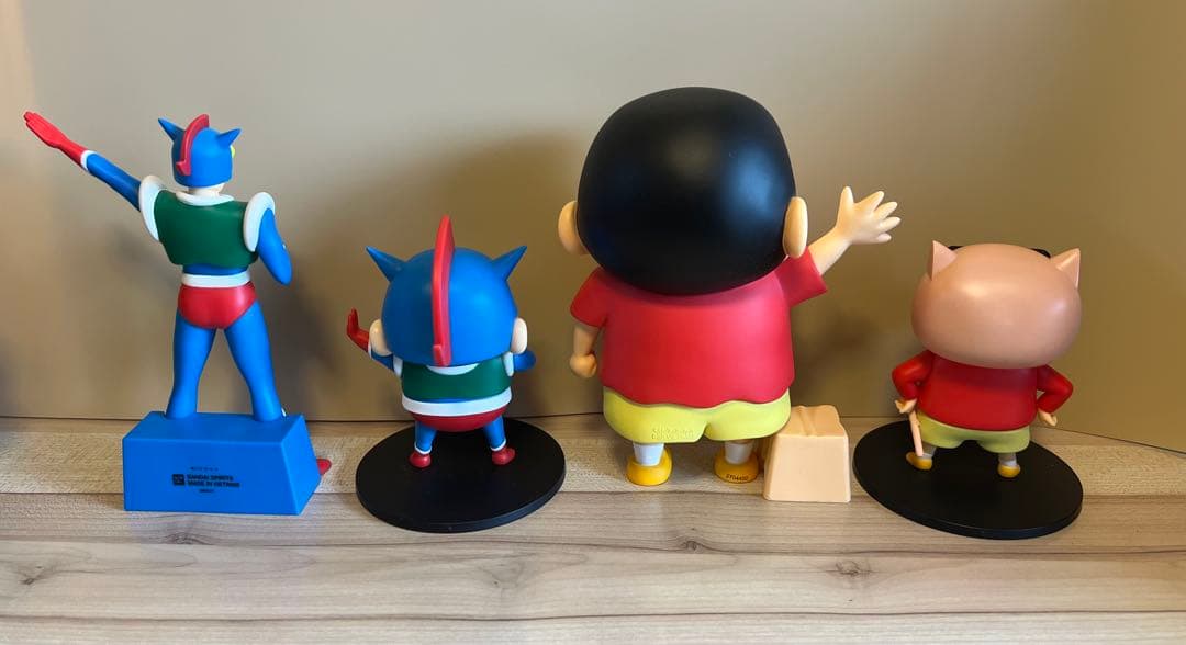 クレヨンしんちゃん　フィギュア　7体セット